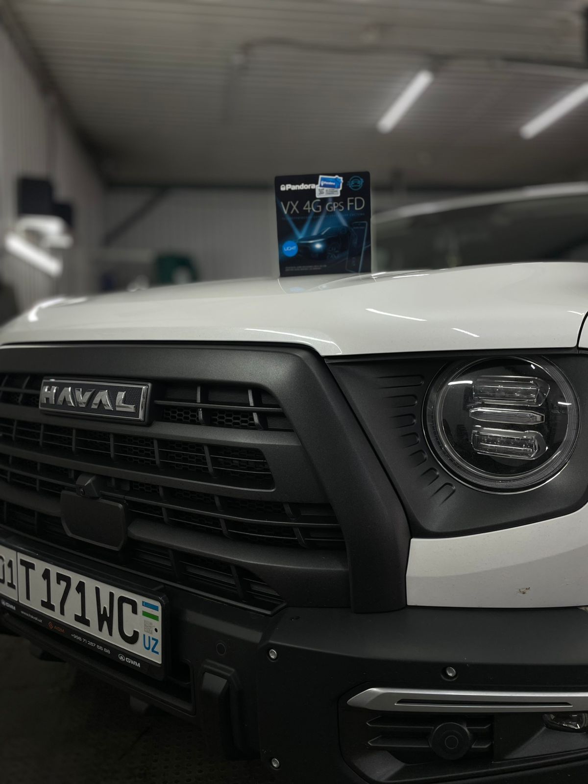 Монтаж системы на Haval Dargo